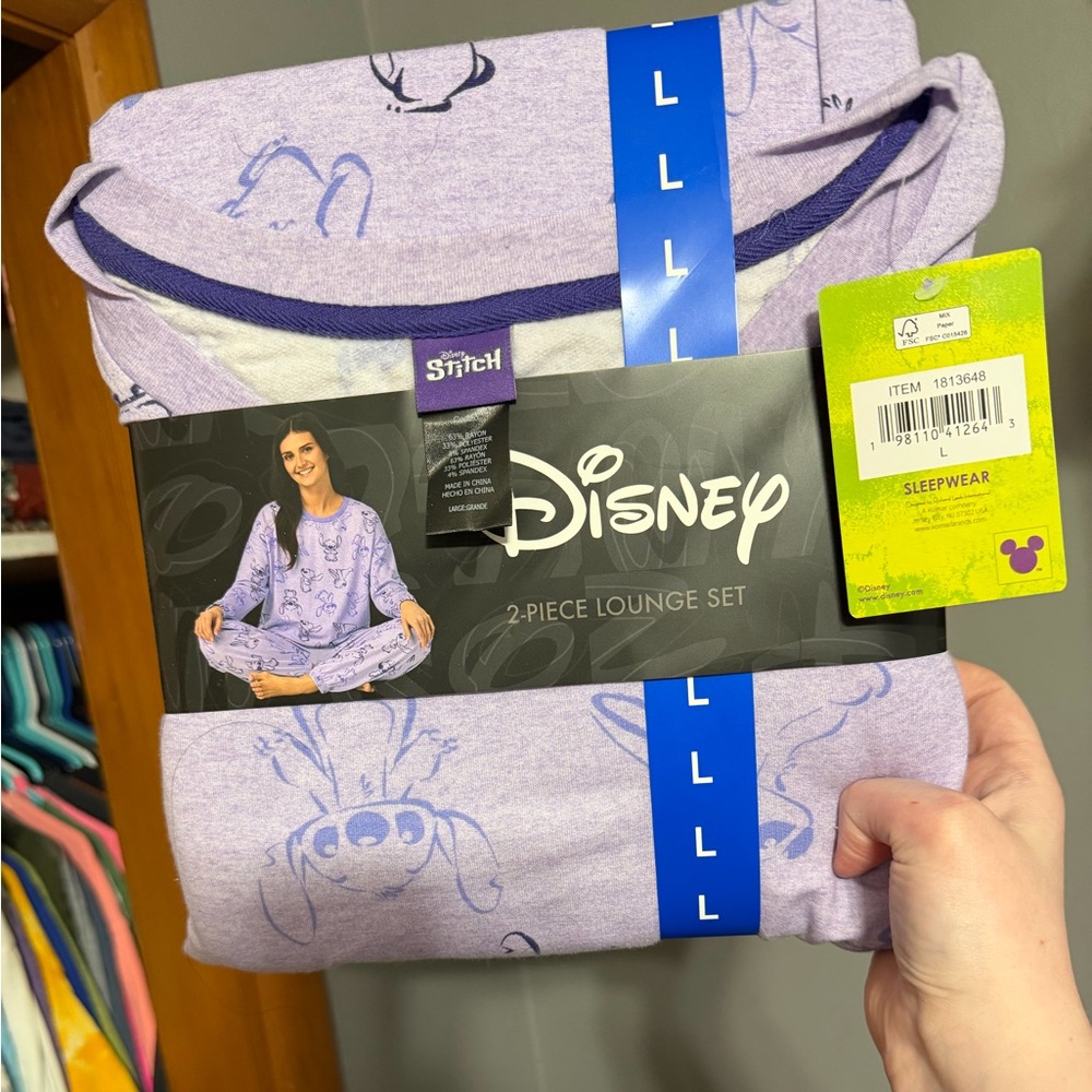 Disney Stitch Lavender Lounge Set